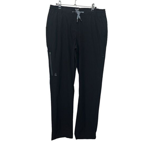 Apricoat Adventure Water Repellant Pants Black Women’s Size 8 Hiking Quick Dry - Picture 1 of 12